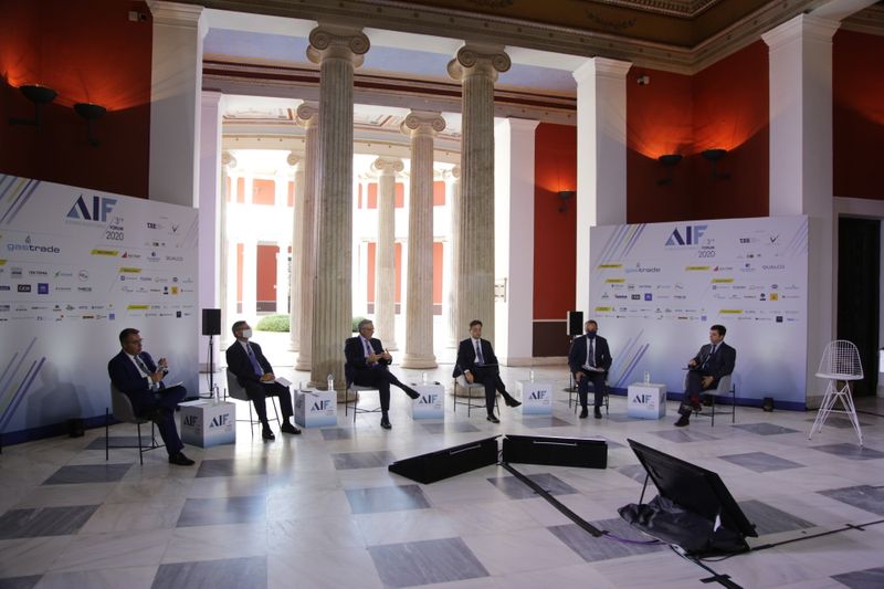 A' ενότητα Athens Investment Forum: «Χρηματοδοτώντας την ισχυρή και βιώσιμη ανάπτυξη»