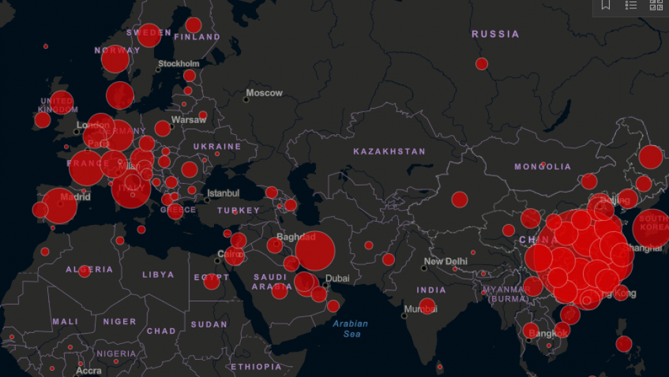 Κορωνοϊός: Ο χάρτης της επιδημίας στον πλανήτη-4.638 θάνατοι | ΣΚΑΪ